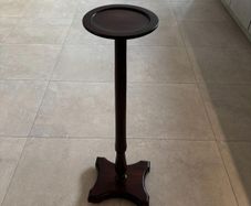 Mahogany Plant Stand