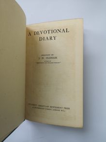 A Devotional Diary