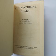 A Devotional Diary