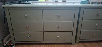 chest of drawers x2