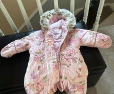 Baby Girl Winter Snowsuit, Excellent Condition like new
