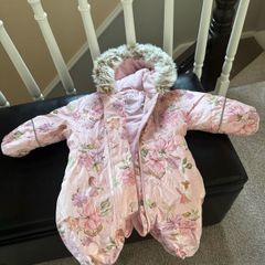 Baby Girl Winter Snowsuit, Excellent Condition like new