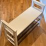 IKEA HEMNES bench with shoe storage Image 6