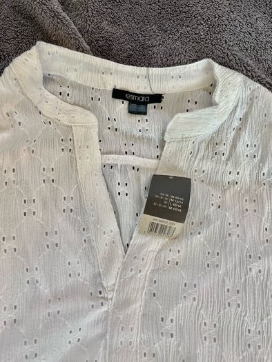 New cute white dress M/L