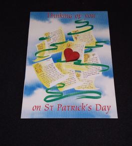 Ireland Postcard : Thinking of You On St. Patrick's Day - 1997