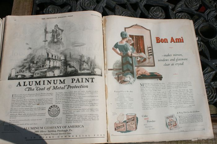 book THE  SATURDAY EVNING POST january 1 1927 to february 26 1927 in a book