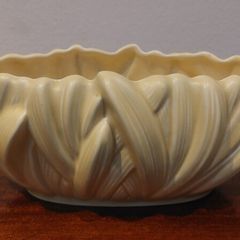 Fabulous Large Vintage SylvaC Art Deco Hyacinth Vase/Jardiniere/Planter, Shape #2485 in the Stunning and Rare Buttercup Yellow Glaze, Excellent Condition