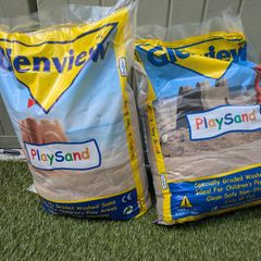 Play sand two bags