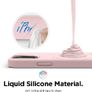 Liquid Silicone Case For Apple iPhone 12 Pro Max Luxury Thin Phone Cover Pink Sand Image 2