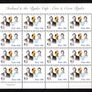 2005 Ireland Ryder Cup Commemorative Stamp Sheetlet Plate 1A1A1A1A Mint Never Hinged (MNH) Image 3