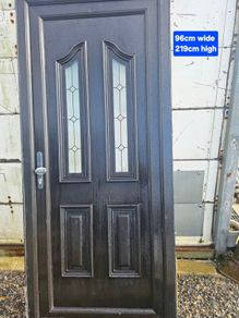 pvc double glazed door