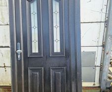 pvc double glazed door