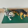 90s action man husky  Armored & Police Dog Figures Image 2