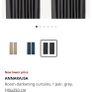 Room darkening curtains Image 5