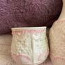 Vintage Belleek Ireland Porcelain Bedside Carafe & Tumbler Nite Set - Pristine! Image 3