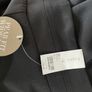 Evan's ladies pear fit wide leg black trousers plus size - New Image 4