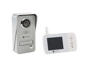 Smartwares VD38W Wireless Video Door Phone with Night Vision Function and Image Capture
