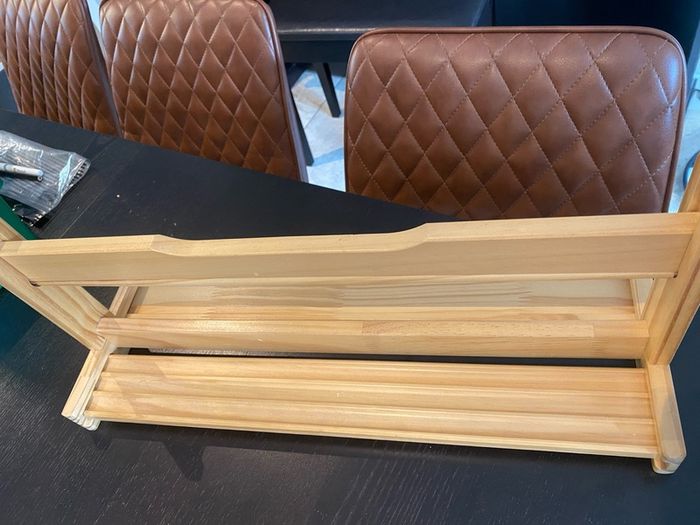 Wooden IKEA MALA Paper roll holder