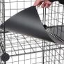 16 Cube Wire Storage Shelves, Multifunctional DIY Wire Fence Wardrobe Closet Cabinet Bookcase Bookshelf Perfect for Office/Livingroom/kitchen/Bathroom (FREE POSTAGE) Image 3