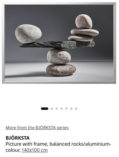 IKEA Large Framed Picture