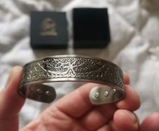 Men's Magnetic Silver Bracelet