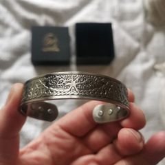 Men's Magnetic Silver Bracelet
