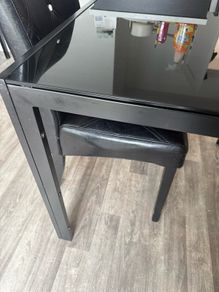 dining table and 4 chairs