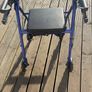 4 Wheeled Rollator with Seat - De Vilbias Image 5