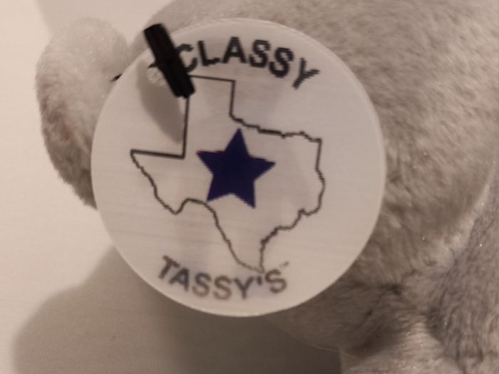 Vintage Classy Tassy's bears   "Dallas"