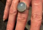 silver ladies ring