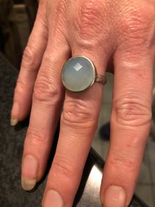 silver ladies ring