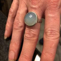 silver ladies ring