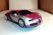 Scalextric Bugatti Veyron Purple Slot Car ( street supercar road )