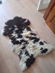 Sheepskin rug