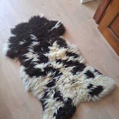 Sheepskin rug