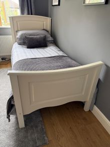 Single Bed and Mattress