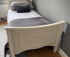 Single Bed and Mattress