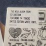 Ed Sheeran Autumn variations autographed  limited edition white vinyl with signed card Image 2