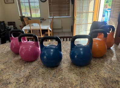 Competition Kettlebells, Sell 180 Euro, Cost 340!