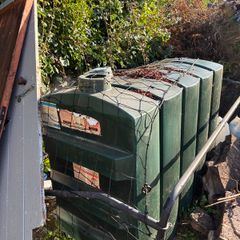 Oil tank for sale.