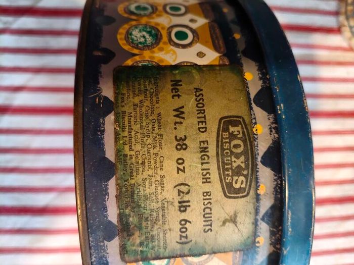 Old Biscuit tin