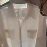 Boxy cream shirt Image 9