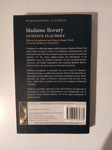 Madame Bovary by Gustave Flaubert