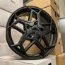 20" Inch Motion R VS2 Alloy wheels Ford Transit Custom Van centre bore 65.1 5x160 Satin Black Image 4