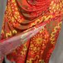 Brand new Keawa orange above the knee wrap dress size XL UK14 EU42 Postage included Image 4