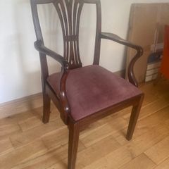 Antique Carver Chair- High Back