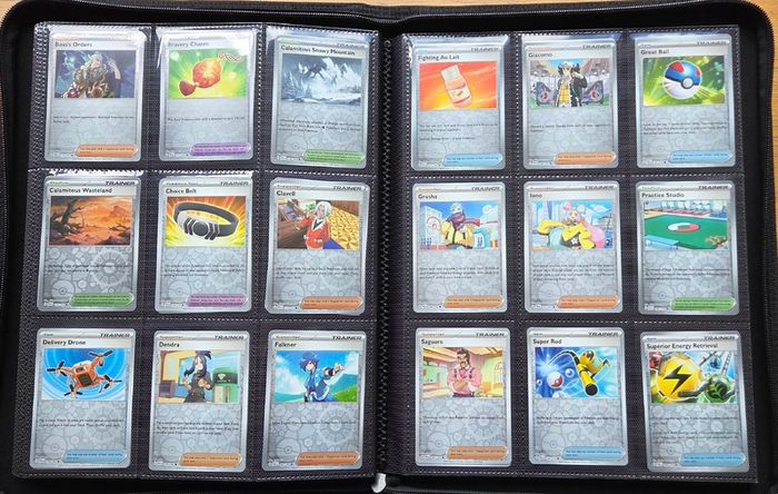 Pokemon Paldea Evolved Complete Master Set