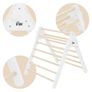 Climbing toy set of 3 with climbing triangle, slide Image 2