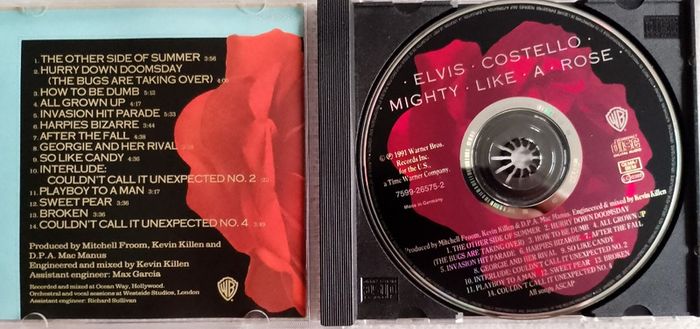 Elvis Costello - Mighty Like A Rose CD (1991) Original UK Release Rock Pop EX+