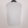 Soaked White Speckled Knit Sleeveless Vest Top Size M Image 7